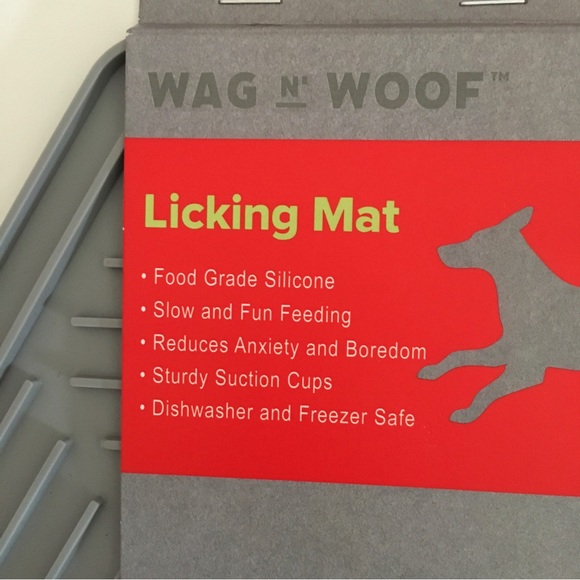 NEW Dog Licking Mat Gray |  Wag n Woof - Picture 2 of 5